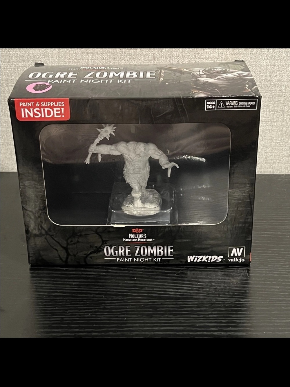 Ogre Zombie Paint Night Kit - Gray Miniature
